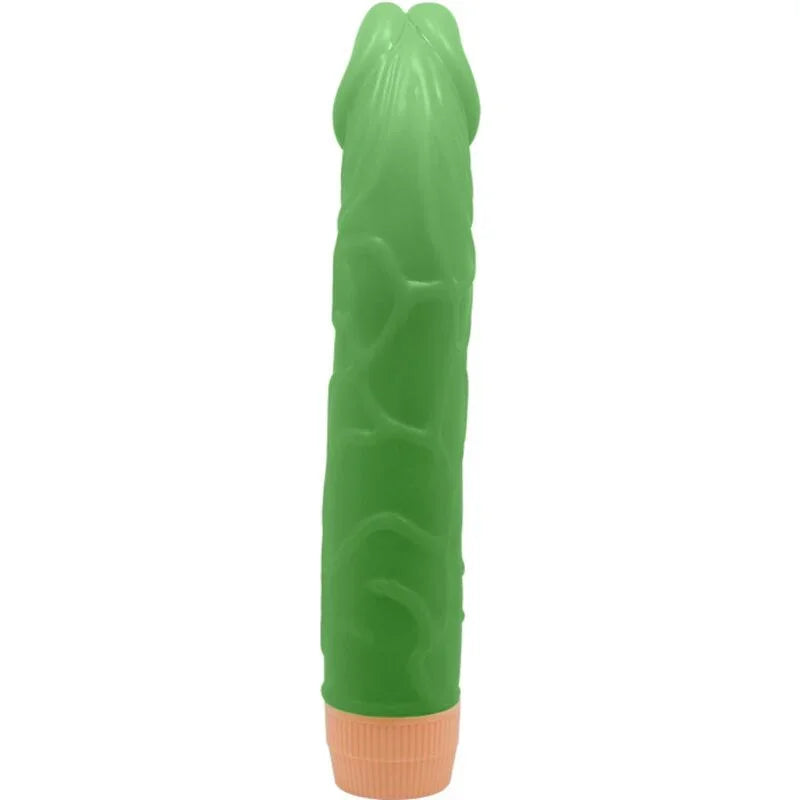 BAILE - BILL VIBRADOR REALÍSTICO 22.5 CM VERDE - Nuvica