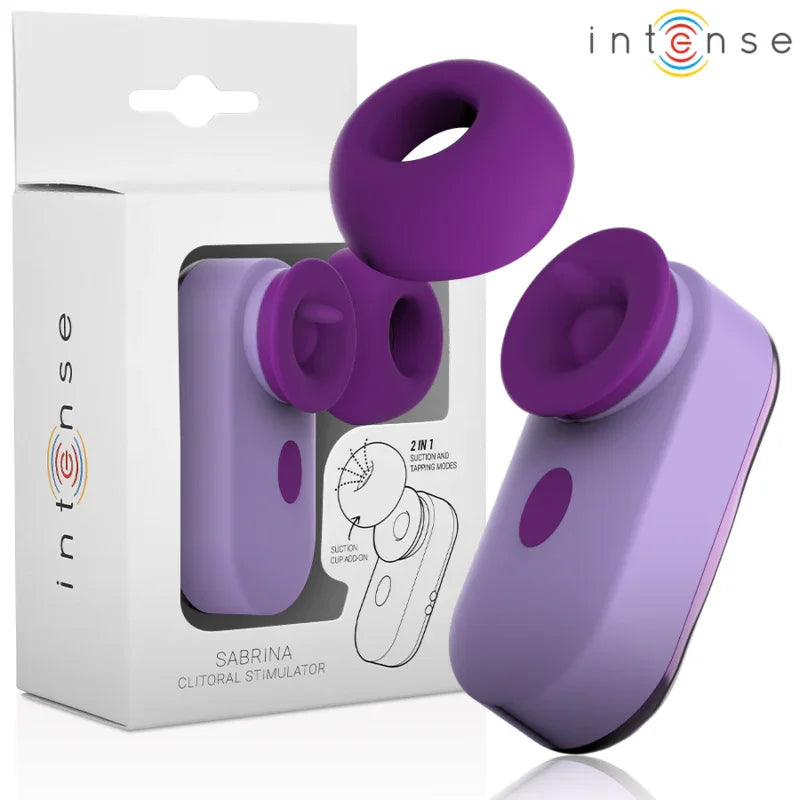 INTENSE - SABRINA TRAVEL SET ESTIMULADOR DE CLÍTORIS VIOLETA - Nuvica