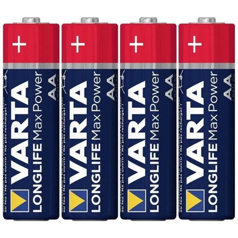 VARTA - MAX POWER PILA ALCALINA AA LR6 RETRACTIL*4 - Nuvica