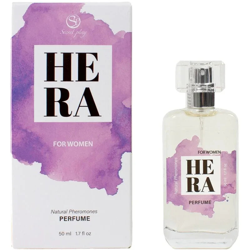 SECRETPLAY - HERA PERFUME NATURAL FEROMONAS SPRAY PARA MUJER 50 ML - Nuvica