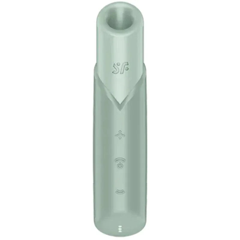 SATISFYER - NAUGHTY KISS ESTIMULADOR CLÍTORIS POR ONDAS VERDE AGUA - Nuvica