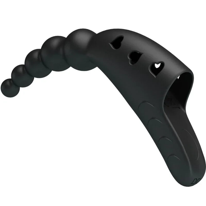 PRETTY LOVE - JORDIN VIBRADOR DE DEDO 10 VIBRACIONES NEGRO - Nuvica