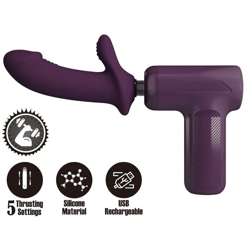PRETTY LOVE - DJ SCHOLAR MASAJEADOR 5 CONFIGURACIONES MORADO - Nuvica