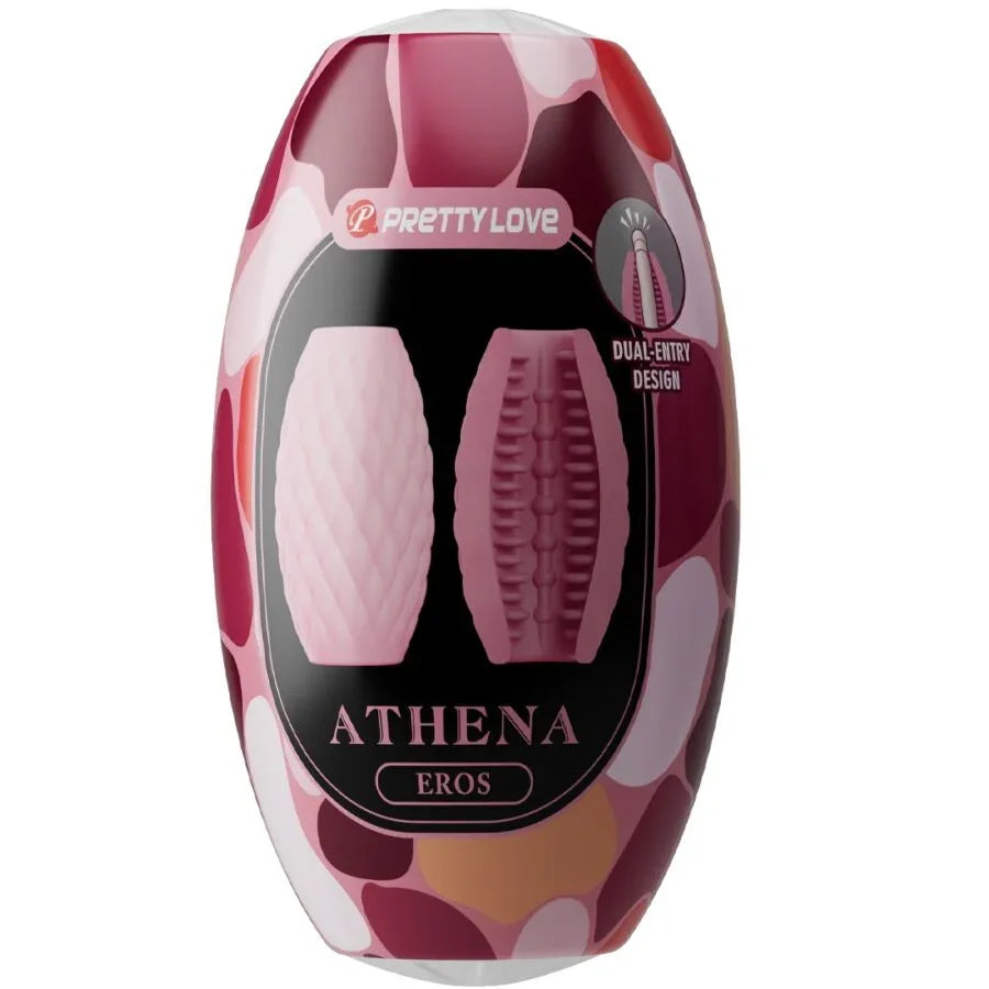 PRETTY LOVE - ATHENA EROS MASTURBADOR MASCULINO SILICONA ROSA - Nuvica