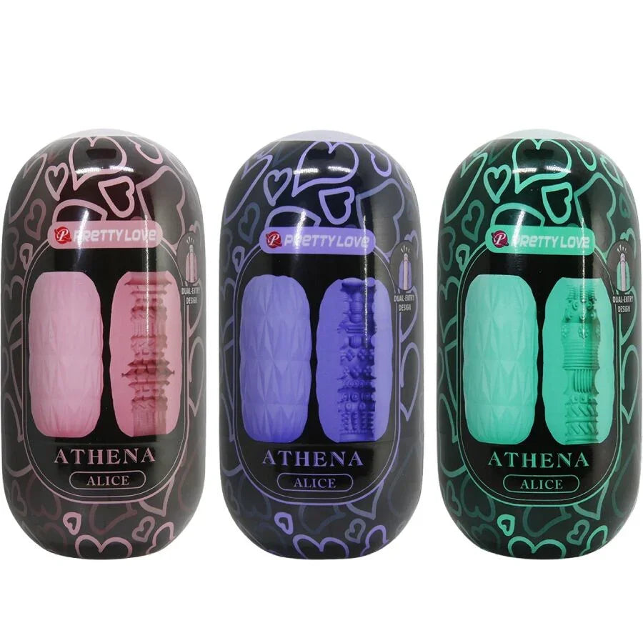 PRETTY LOVE - ATHENA ALICE PACK 15 MASTURBADORES MASCULINOS VARIOS - Nuvica