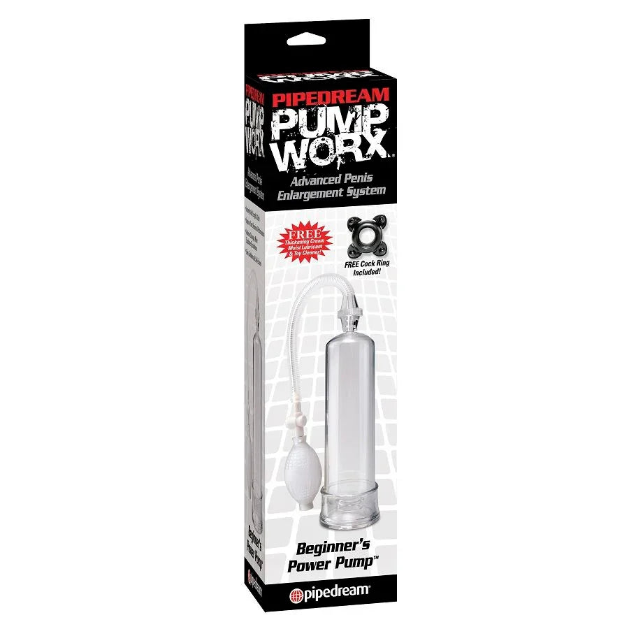 PUMP WORX - BOMBA DE ERECCION PRINCIPIANTES TRANSPARENTE - Nuvica