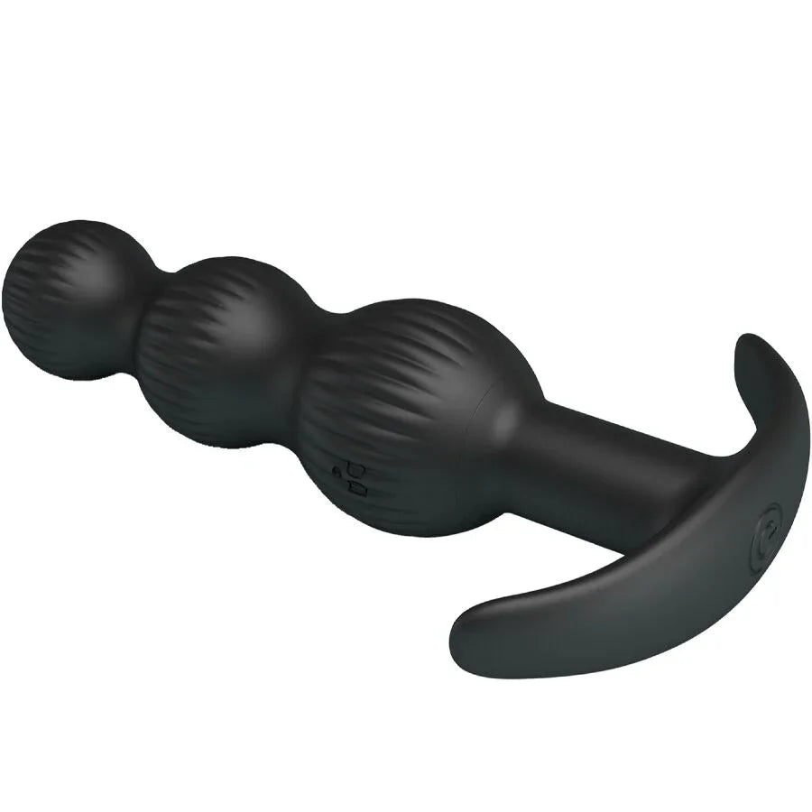 PRETTY LOVE - SIDNEY VIBRADOR ANAL 10 VIBRACIONES NEGRO - Nuvica