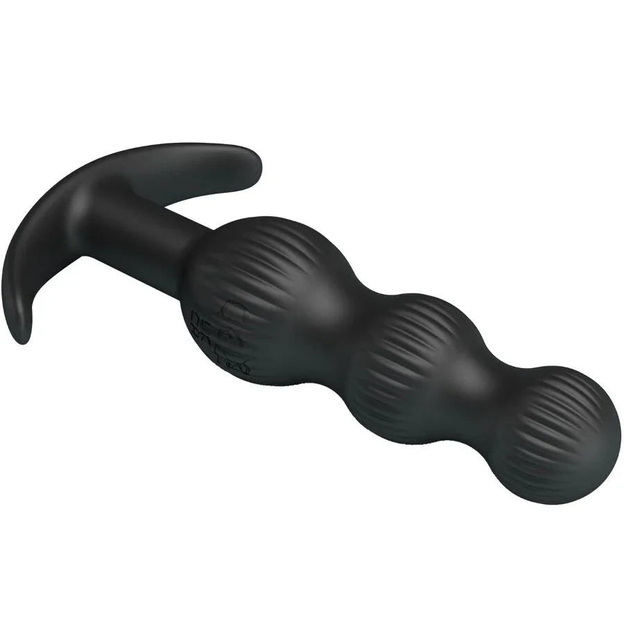 PRETTY LOVE - SIDNEY VIBRADOR ANAL 10 VIBRACIONES NEGRO - Nuvica