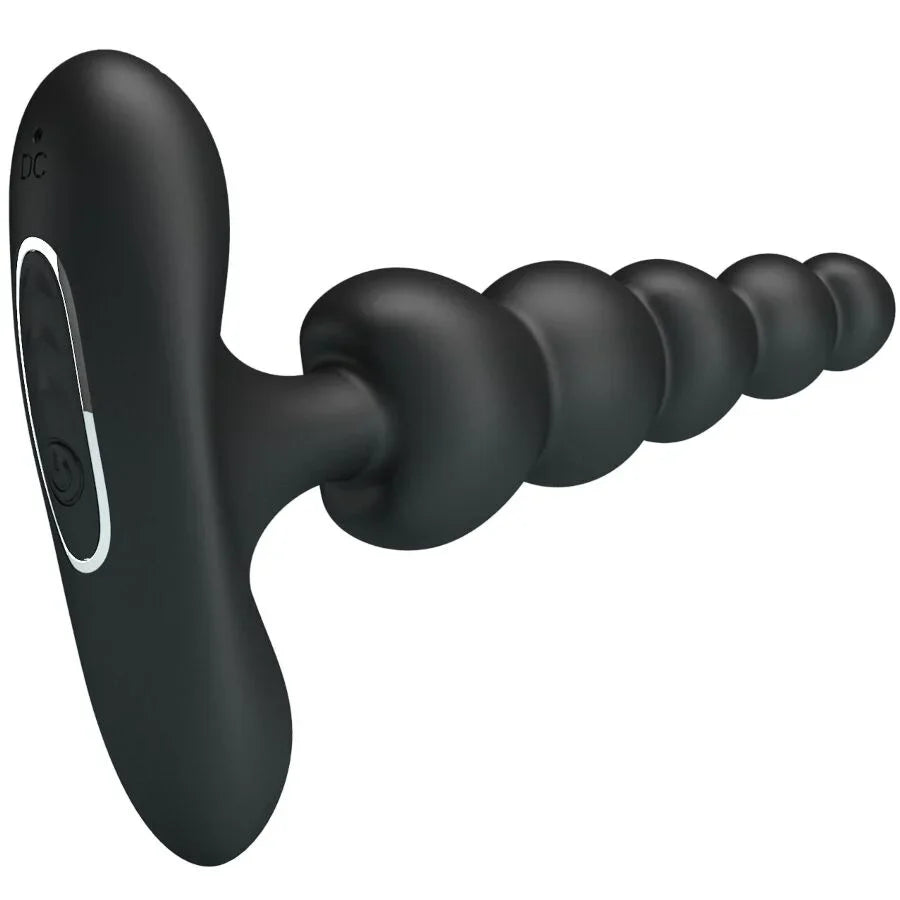 PRETTY LOVE - CORBAN VIBRADOR ANAL 10 VIBRACIONES NEGRO - Nuvica