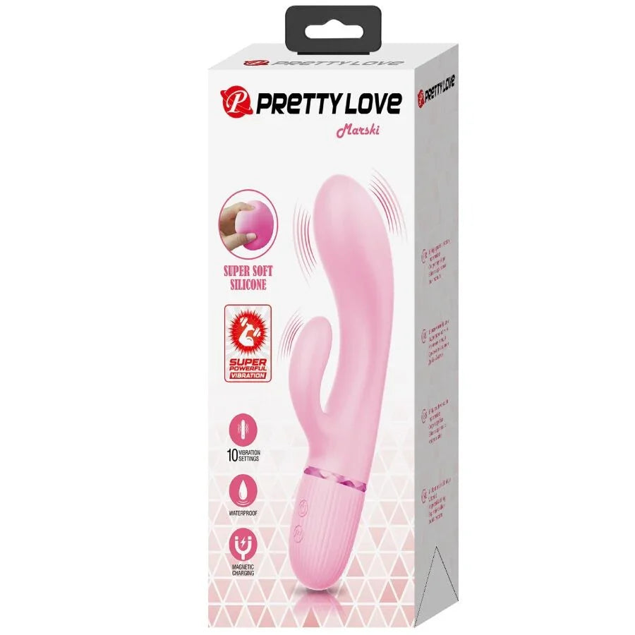 PRETTY LOVE - MARSKI VIBRADOR RABBIT & PUNTO G ROSA - Nuvica