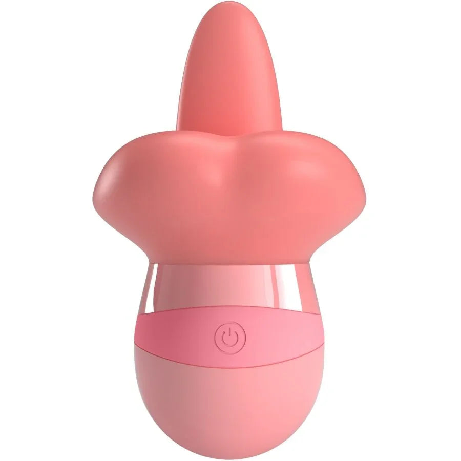PRETTY LOVE - KYLEE LENGUA ESTIMULADORA CLÍTORIS 10 VIBRACIONES ROSA NUDE - Nuvica