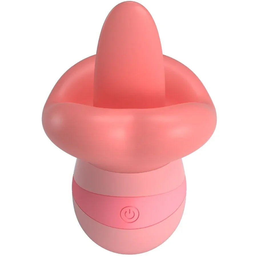 PRETTY LOVE - KYLEE LENGUA ESTIMULADORA CLÍTORIS 10 VIBRACIONES ROSA NUDE - Nuvica