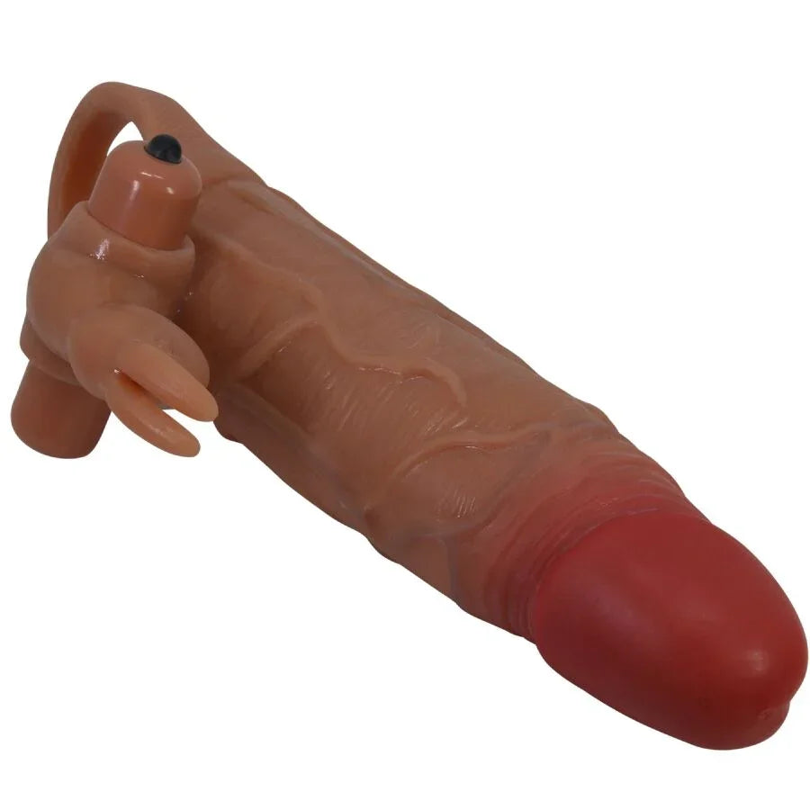 PRETTY LOVE - OSMAR FUNDA PARA PENE + ESTIMULADOR DE CLÍTORIS CON VIBRACIÓN - Nuvica