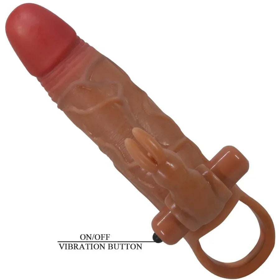 PRETTY LOVE - OSMAR FUNDA PARA PENE + ESTIMULADOR DE CLÍTORIS CON VIBRACIÓN - Nuvica