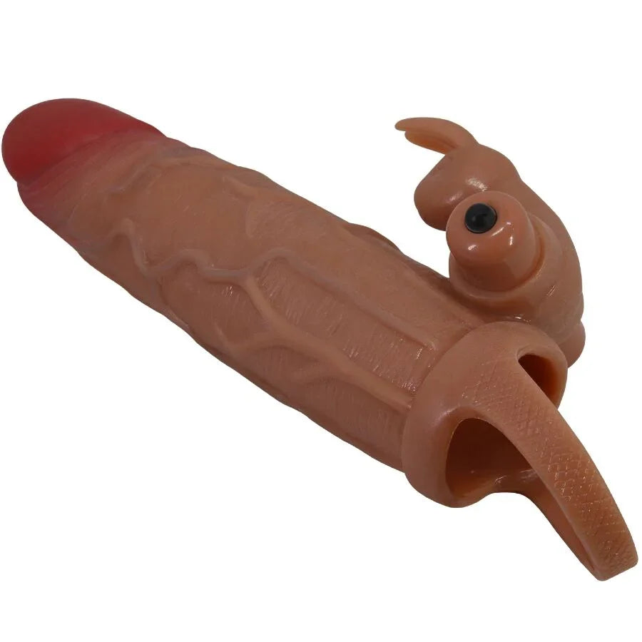 PRETTY LOVE - OSMAR FUNDA PARA PENE + ESTIMULADOR DE CLÍTORIS CON VIBRACIÓN - Nuvica