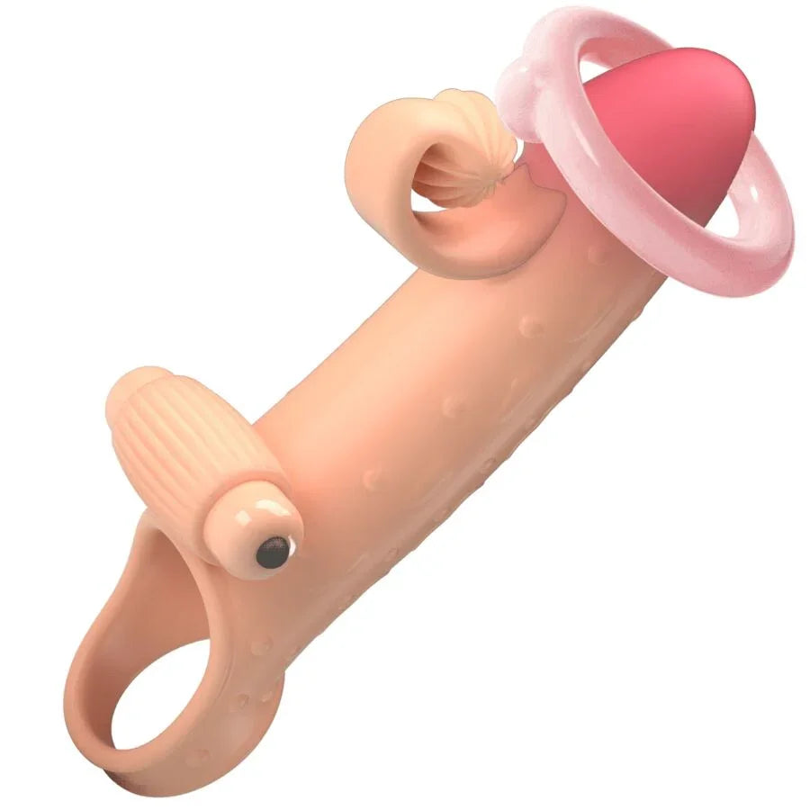 ROMANCE - FUNDA PARA PENE CON VIBRACIÓN NATURAL - Nuvica