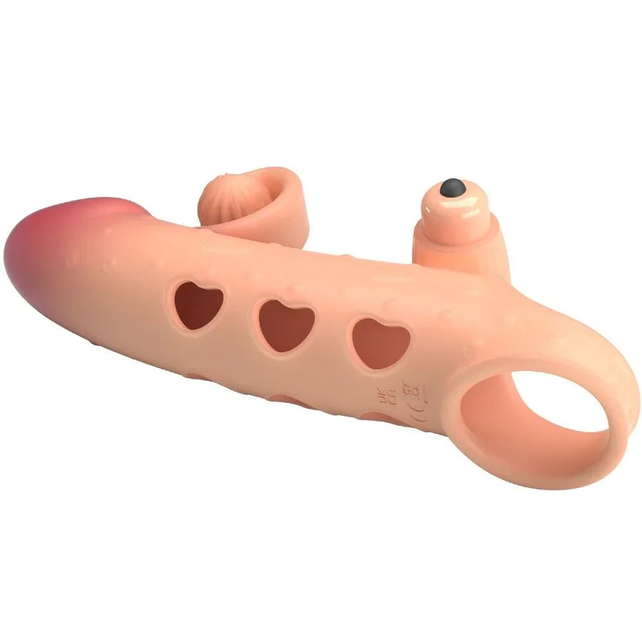 ROMANCE - FUNDA PARA PENE CON VIBRACIÓN NATURAL - Nuvica