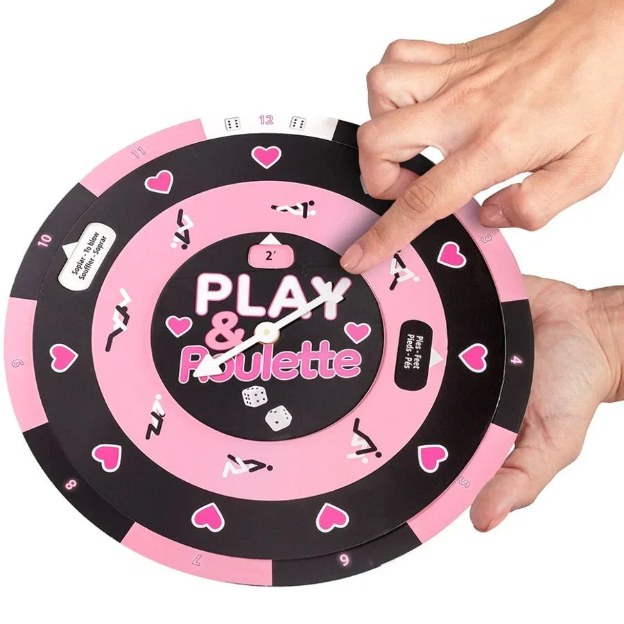 SECRETPLAY - PLAY & ROULETTE JUEGO DE DADOS Y RULETA (ES/PT/EN/FR) - Nuvica