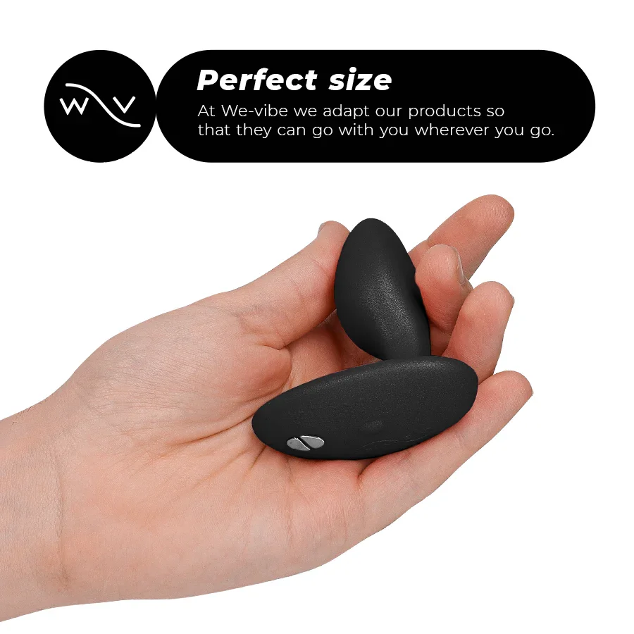WE-VIBE - VECTOR+ MASAJEADOR DE PRÓSTATA NEGRO - Nuvica