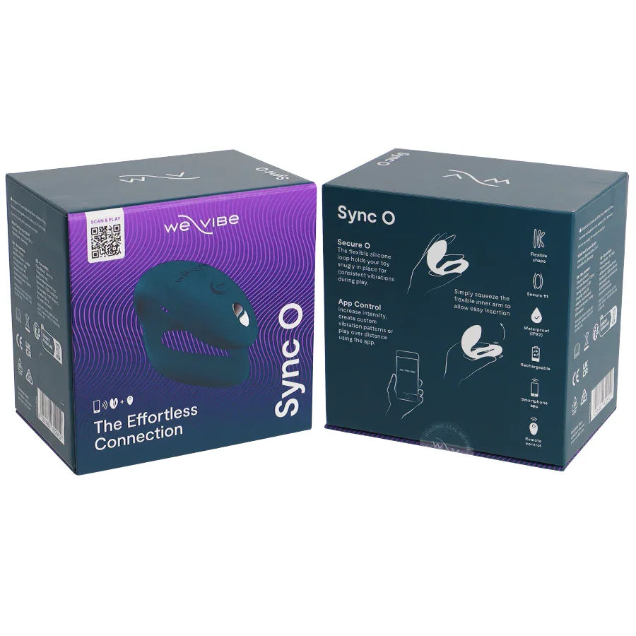 WE-VIBE - SYNC O VIBRADOR FLEXIBLE CONTROL REMOTO VERDE OSCURO - Nuvica