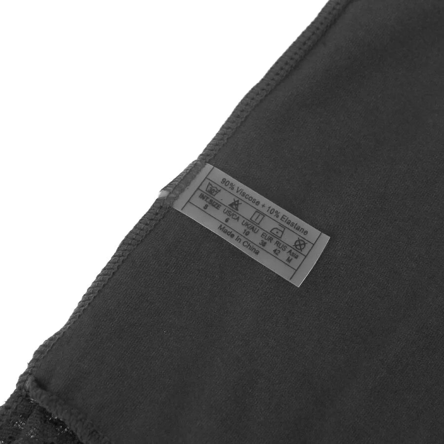 SUBBLIME - TEDDY DETALLE ENCAJE FLORAL NEGRO L/XL - Nuvica