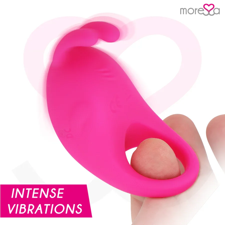 MORESSA - BRAD PREMIUM SILICONE RECARGABLE ROSA - Nuvica