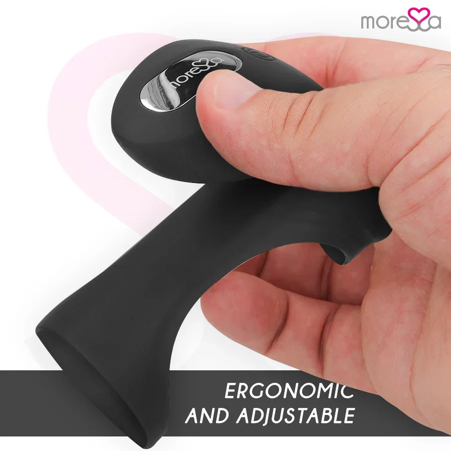 MORESSA - BRANDON POTENTE ANILLO VIBRADOR CON FUNDA DE ENGROSAMIENTO MASCULINO - Nuvica