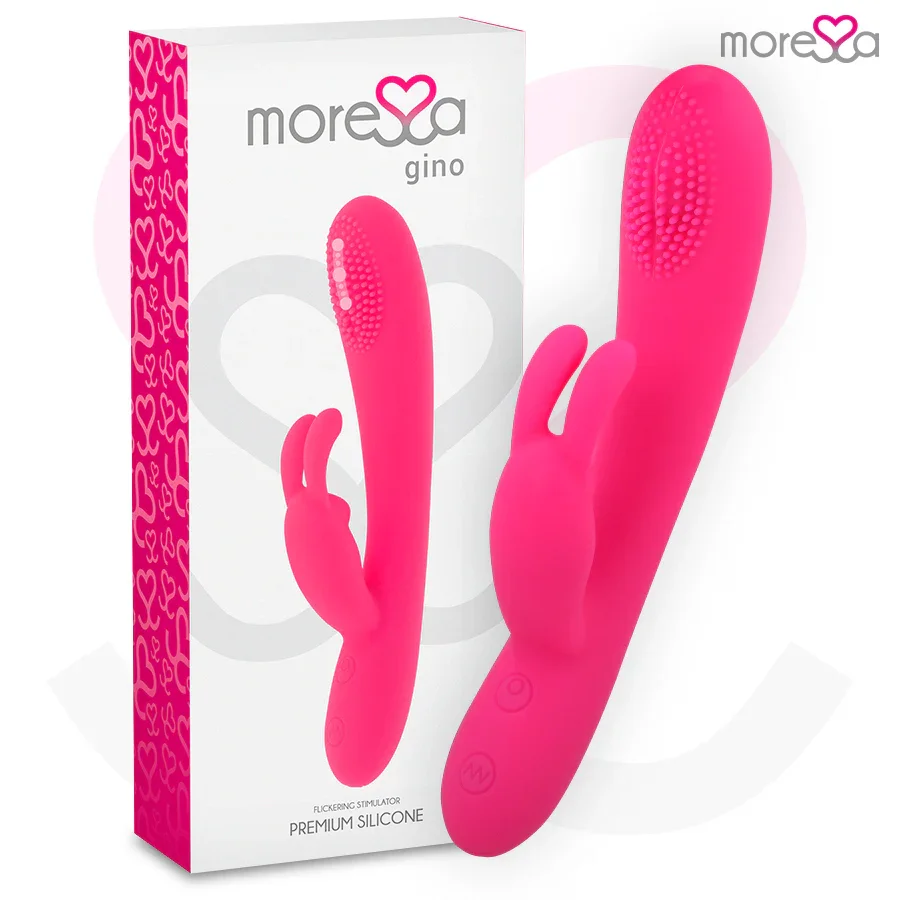MORESSA - GINO TICKLING VAGINAL PREMIUM SILICONE RECARGABLE - Nuvica