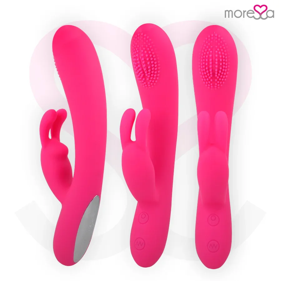 MORESSA - GINO TICKLING VAGINAL PREMIUM SILICONE RECARGABLE - Nuvica