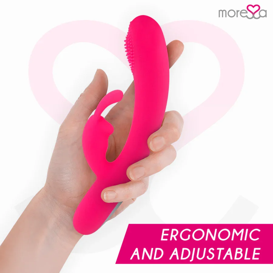 MORESSA - GINO TICKLING VAGINAL PREMIUM SILICONE RECARGABLE - Nuvica