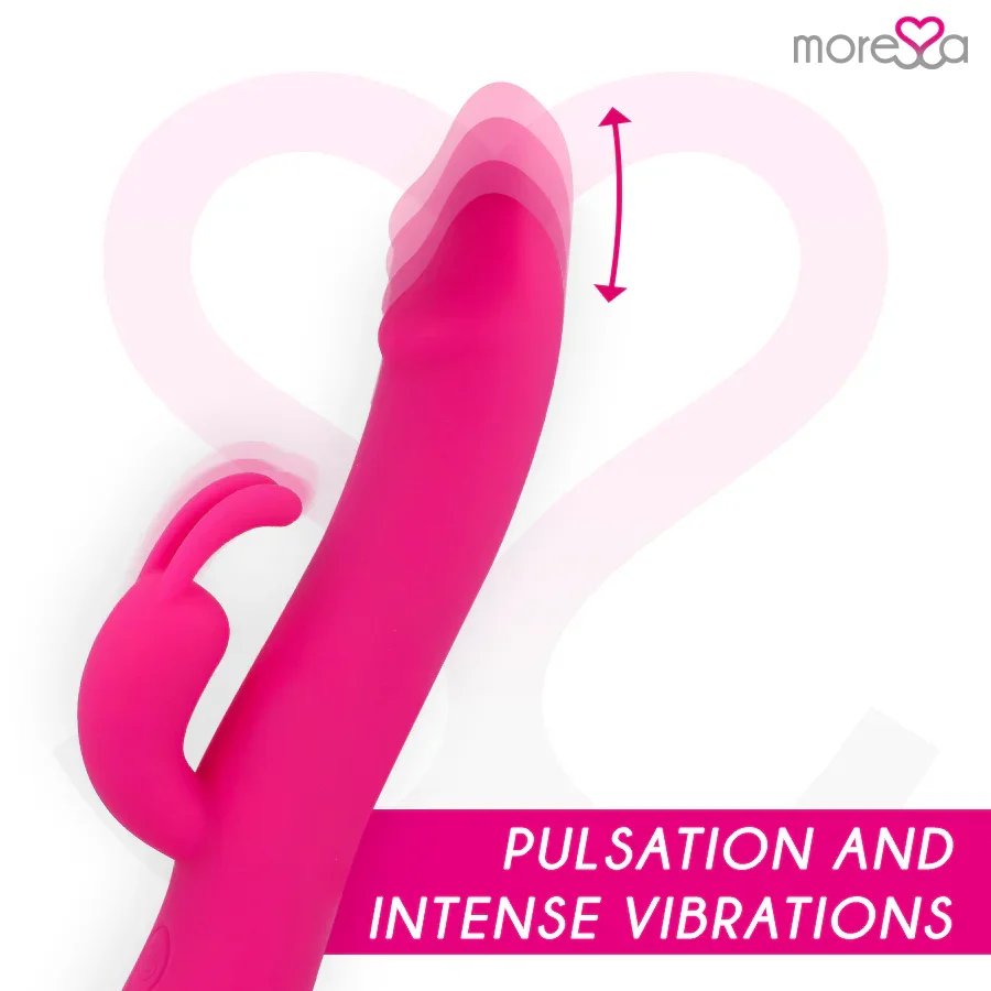 MORESSA - MOLLY IMPULSOR UP&DOWN Y POTENTE VIBRACIÓN PREMIUM SILICONE RECARGABLE - Nuvica