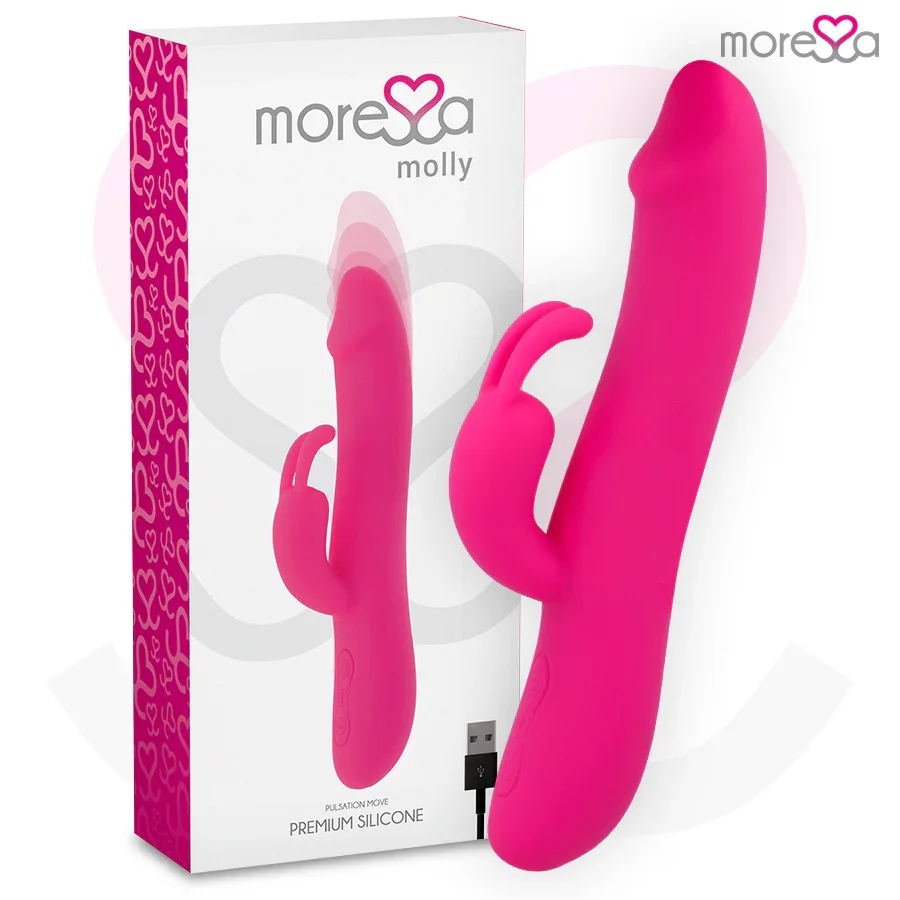 MORESSA - MOLLY IMPULSOR UP&DOWN Y POTENTE VIBRACIÓN PREMIUM SILICONE RECARGABLE - Nuvica