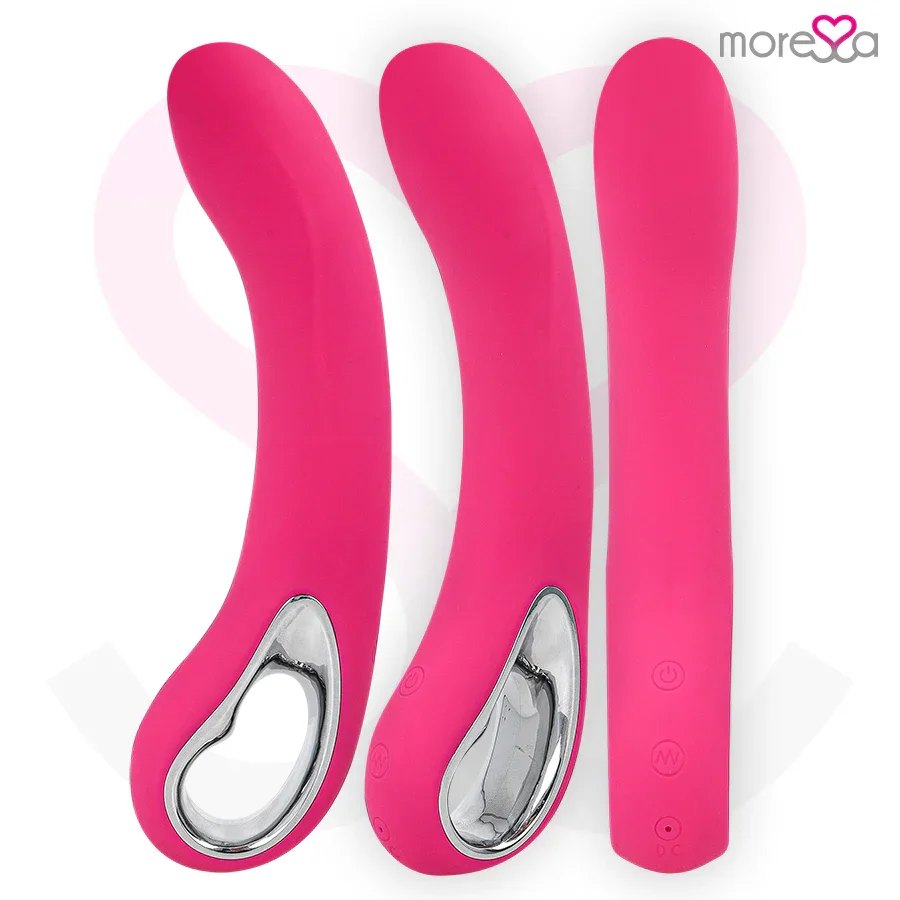 MORESSA - NELSON MASAJEADOR PUNTO G PREMIUM SILICONE RECARGABLE - Nuvica