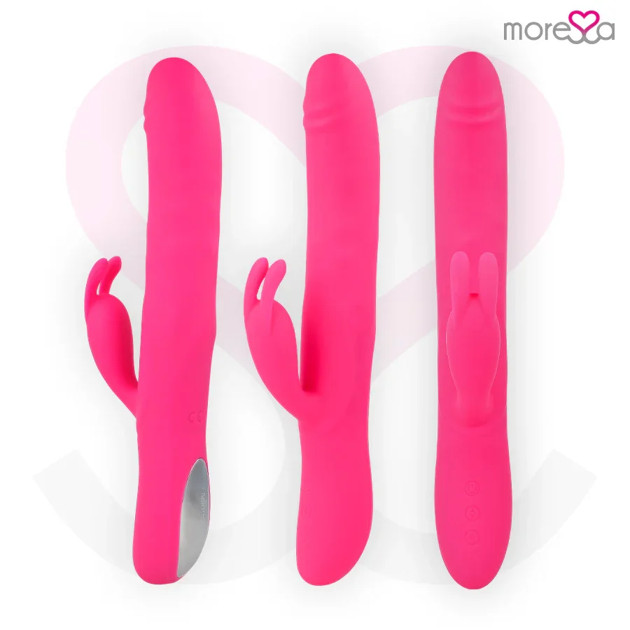 MORESSA - SOMER ROTADOR PERLADO Y POTENTE VIBRACIÓN SILICONA PREMIUM - Nuvica