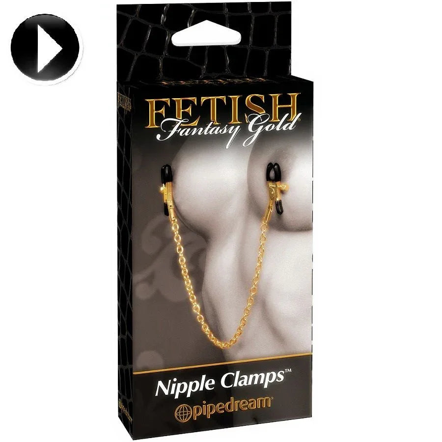 FETISH FANTASY GOLD - PINZAS PARA LOS PEZONES - Nuvica