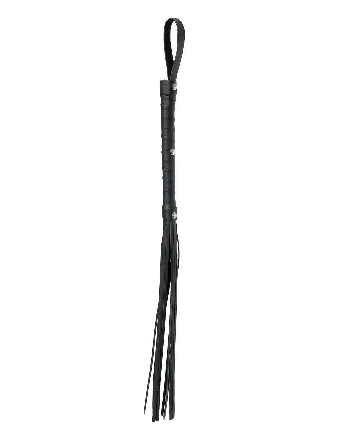 FETISH FANTASY LIMITED EDITION - LATIGO AZOTADOR PIEL NEGRO - Nuvica