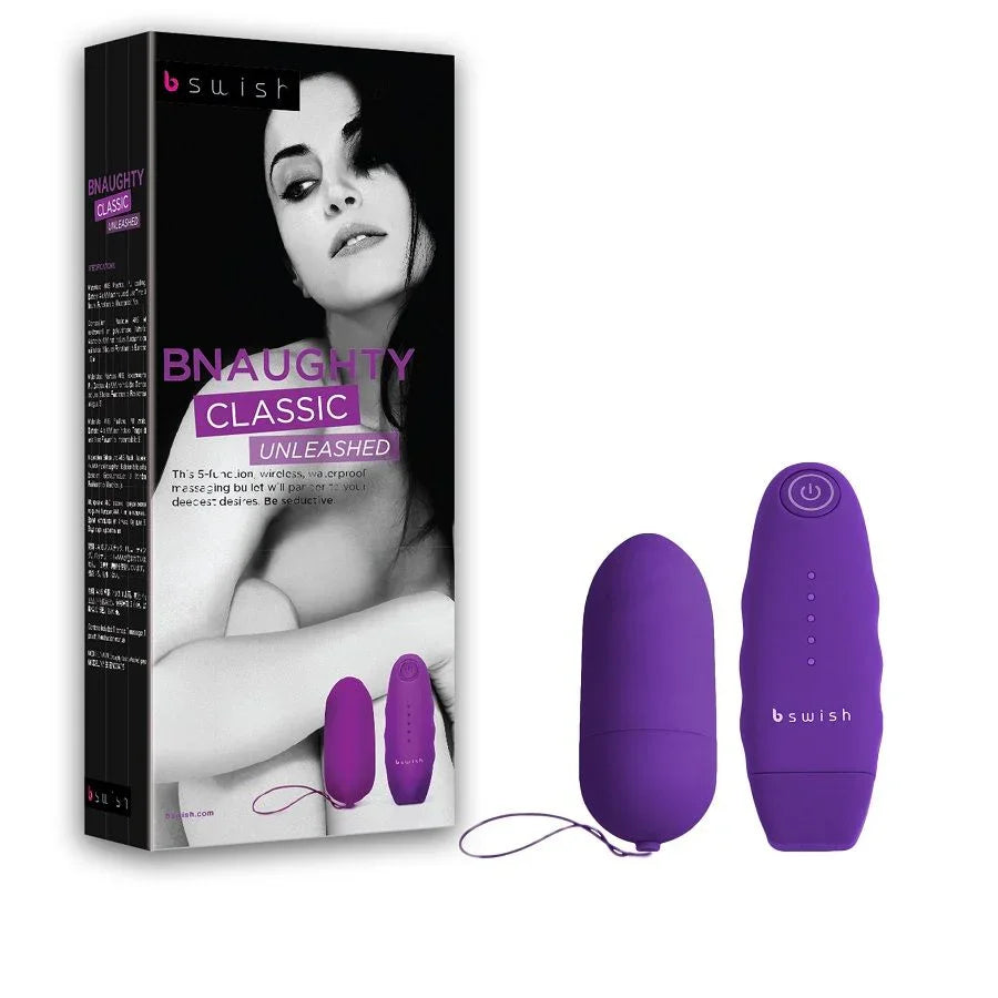 B SWISH - BNAUGHTY UNLEASHED CLASSIC ROSA CONTROL REMOTO - Nuvica