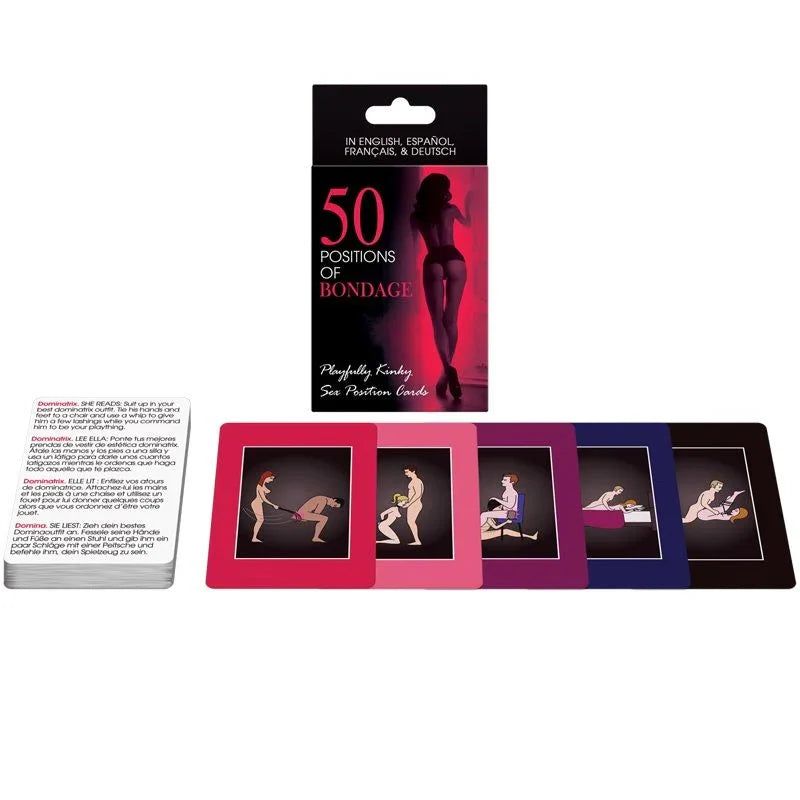 KHEPER GAMES - CARTAS 50 POSICIONES DE BONDAGE - Nuvica