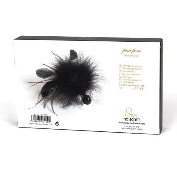 BIJOUX - POM POM PLUMERO DE PLUMAS - Nuvica