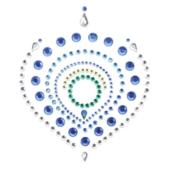 BIJOUX - INDISCRETS FLAMBOYANT AZUL & VERDE - Nuvica