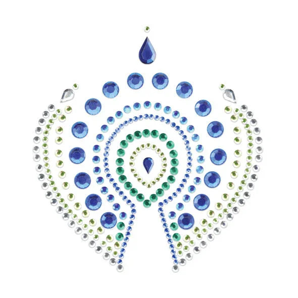 BIJOUX - INDISCRETS FLAMBOYANT AZUL & VERDE - Nuvica