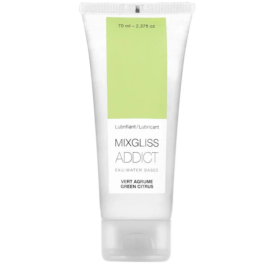 MIXGLISS - LUBRICANTE BASE AGUA SABOR A CÍTRICOS 70 ML - Nuvica
