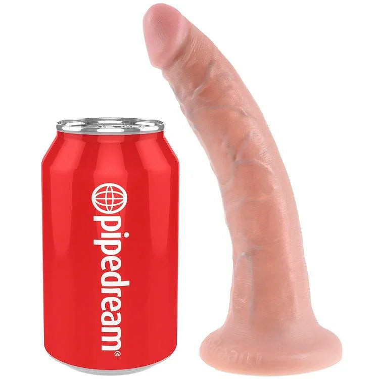 KING COCK - 7 PENE NATURAL 17.8 CM - Nuvica