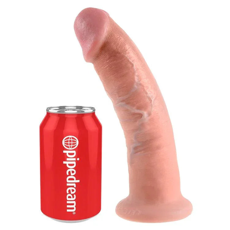 KING COCK - 9 PENE NATURAL 22.9 CM - Nuvica