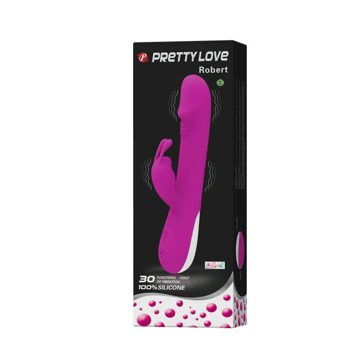 PRETTY LOVE - FLIRTATION VIBRADOR CON ESTIMULADOR CLITORIS ROBERT - Nuvica