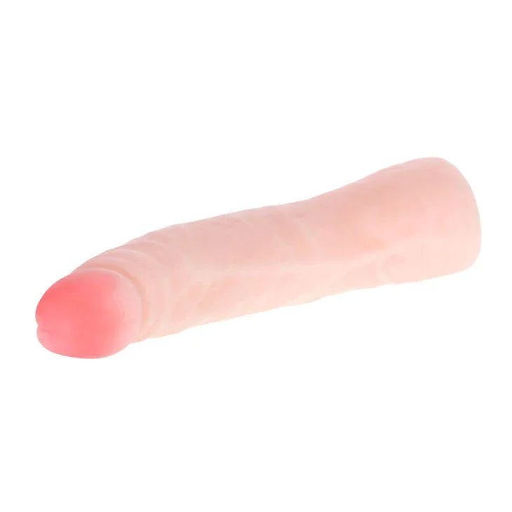 BAILE - DILDO SILICONA TACTO PIEL REALÍSTICO 19 CM COLOR CAJA ALEATORIO - Nuvica