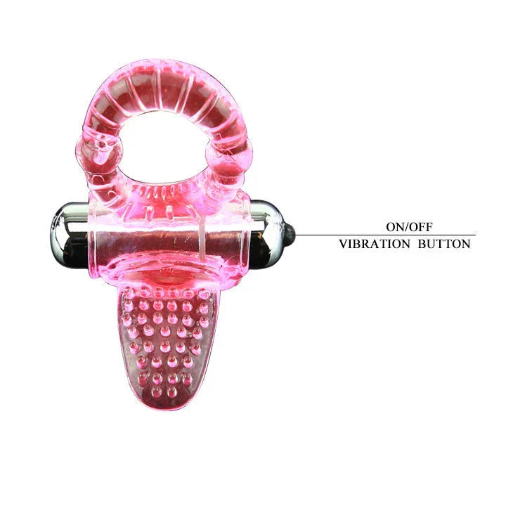 BAILE - SWEET ABS 10 RITMOS RING ANILLO PENE VIBRADOR ROSA - Nuvica