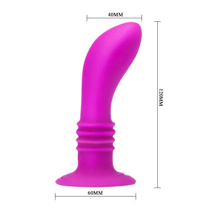 PRETTY LOVE - BOOTY PASSION PLUG CON VIBRACIÓN 10V - Nuvica