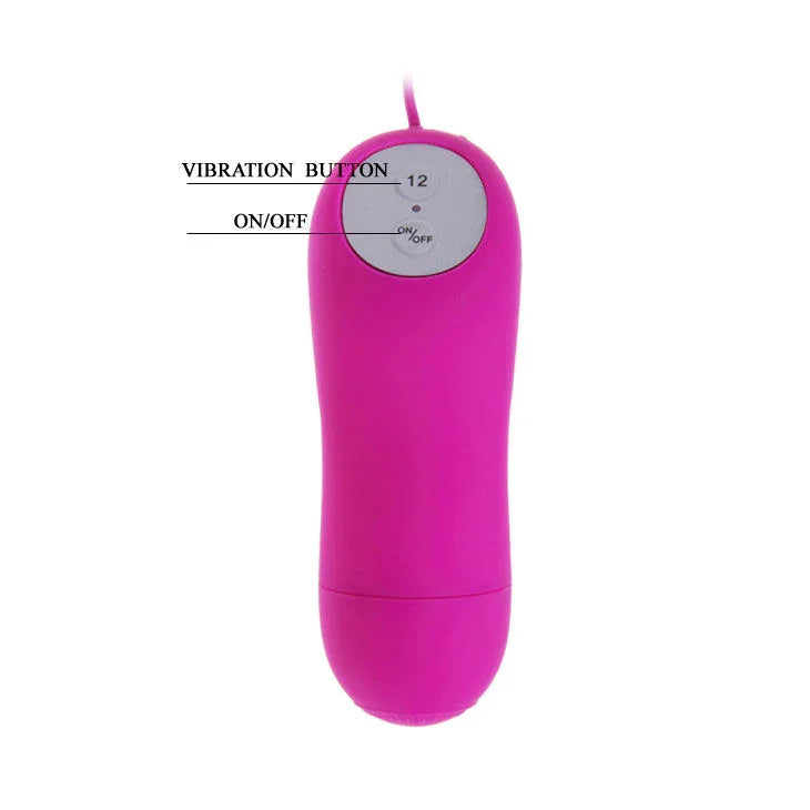 BAILE - CUTE SECRET CONEJITO VIBRADOR 12 VELOCIDADES - Nuvica