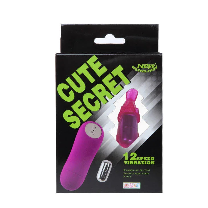 BAILE - CUTE SECRET CONEJITO VIBRADOR 12 VELOCIDADES - Nuvica